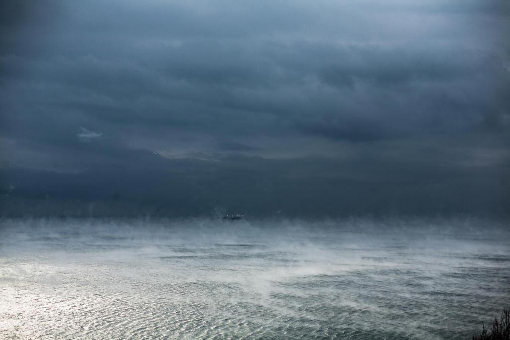 Черное море в январе. Фото Андрей Бондаренко